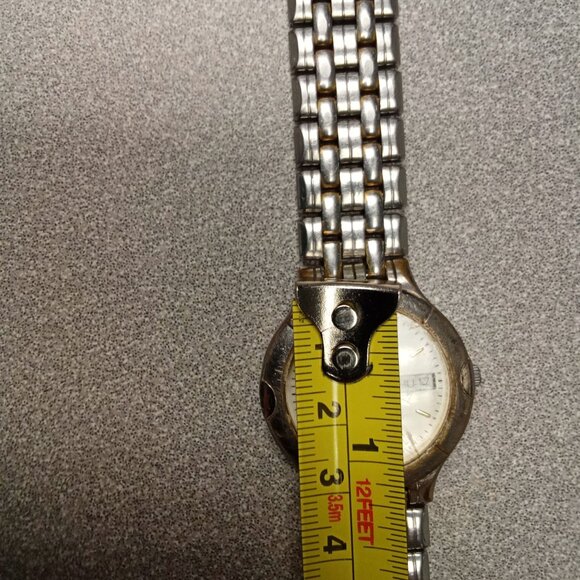 Caravelle By Bulova Mens Quartz Watch With Day/Date Display Stainless Steel Band - Picture 6 of 6